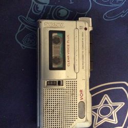 Sony Microcassette Voice Recorder