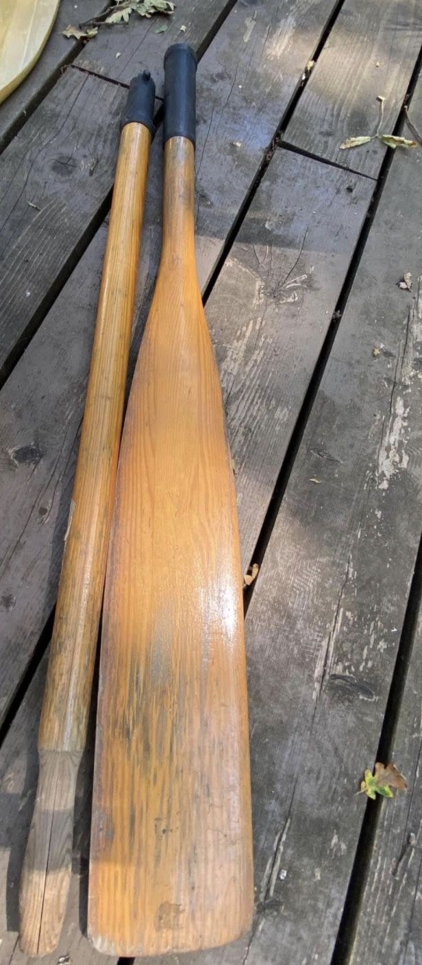 Vintage Two-Piece Paddle Oar