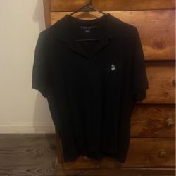 Polo Size Large Black 