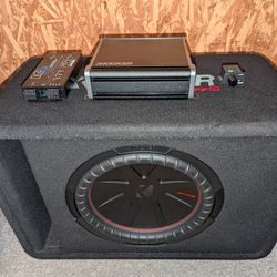 12" Kicker CompR Subwoofer