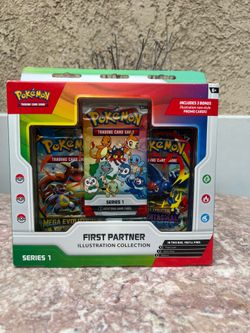 Pokemon First Partner Illustration Collection (Series 1) - First Partner Collection 2026