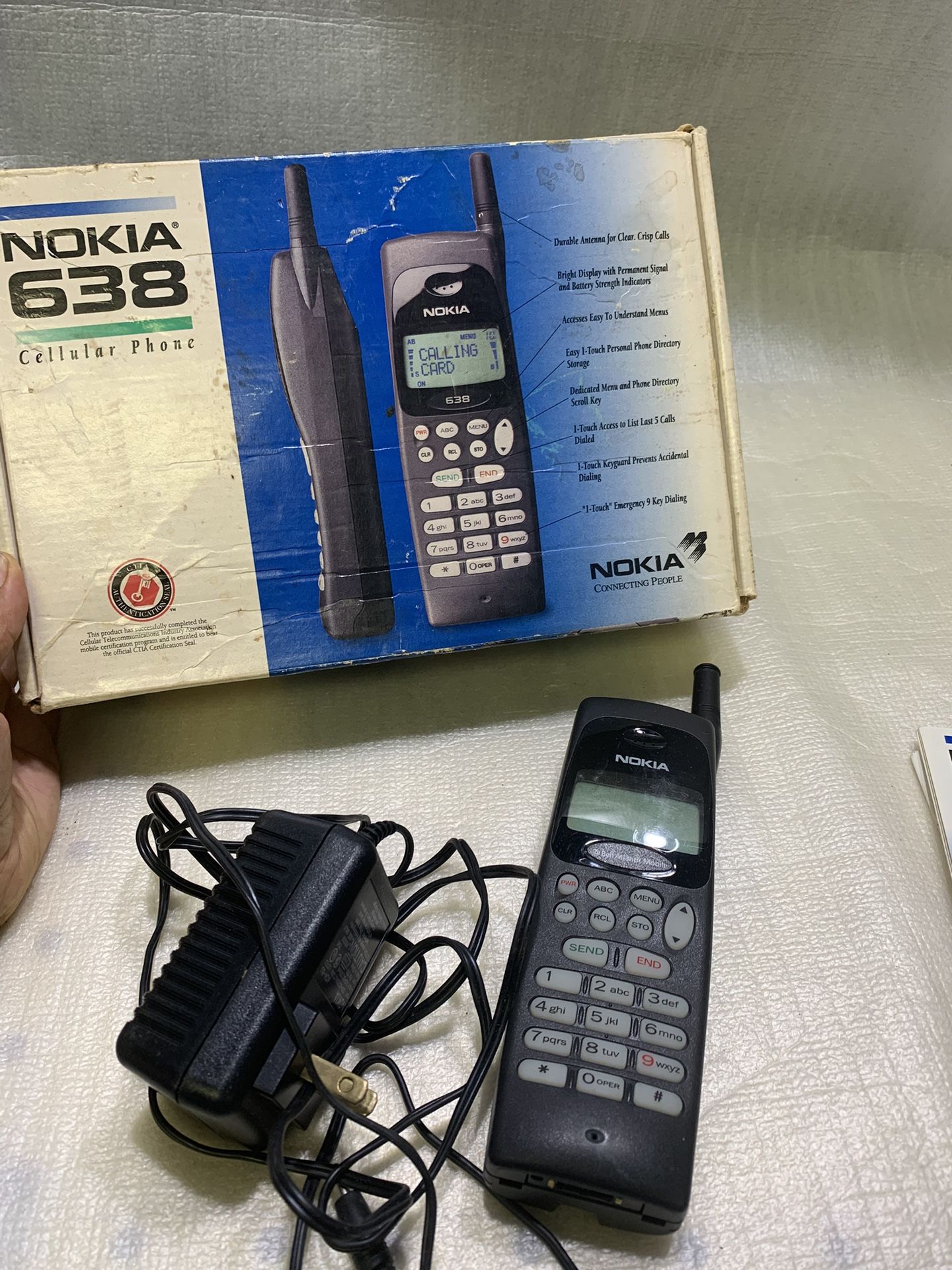 Vtg Nokia 638 Cellphone Phone selling as is
