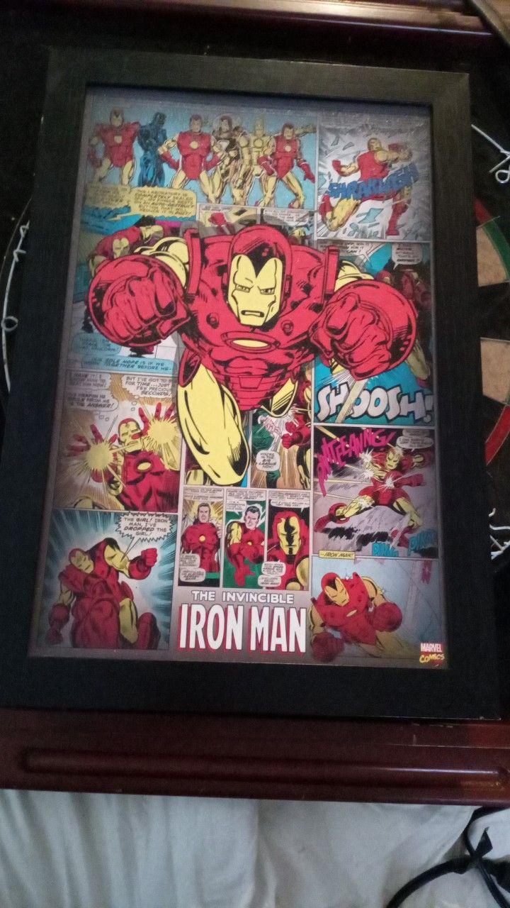 Various Wall art. Disney, marvel, Etc