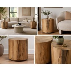Joybird Hudson End Tables – Pair | New Open Box | Discontinued - $2400 Retail - Delivery Available