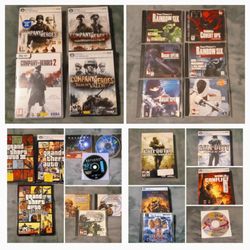 PC Game Lot For Sale - 25 Games