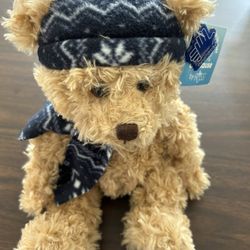 Applause By Russ Berrie Brown Teddy Bear 12 Inches NWt