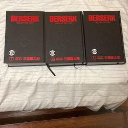 Berserk Vol 1,3,6