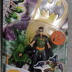 Batman Robin Figure Battle Board Green Outfit 1993  DC Comics