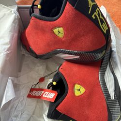 Retro Jordan 14 Ferrari