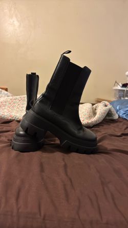 Thursday Brand Black Boots - Reign