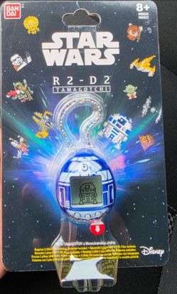 Star Wars R2-D2 Tamagotchi, the Hologram (Translucent Blue)