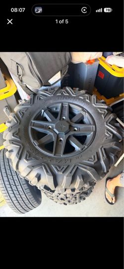 Off road tires Polaris razor rims