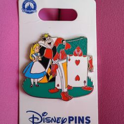 Authentic Collectible Disney Pin Alice In Wonderland 