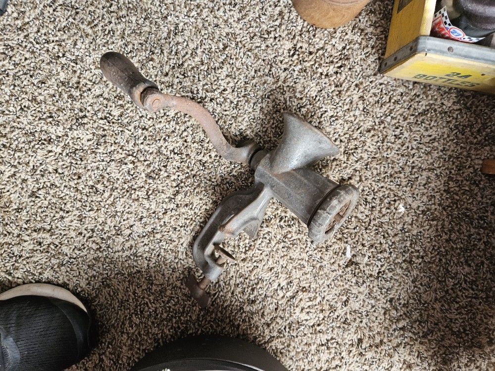 Antique Meat Grinder