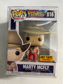Funko Pop! Movies Back to the Future Marty McFly #816 Hot Topic Exclusive