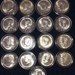 1964 Kennedy Half Dollar Coins