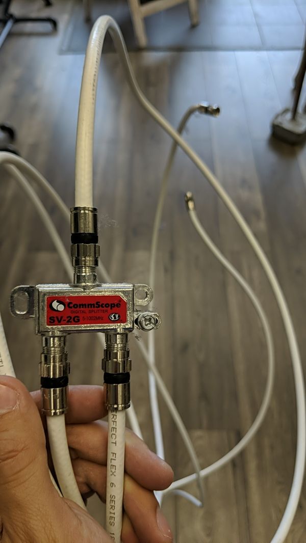 Coax Splitter Cable for Router/Modem for Sale in PK