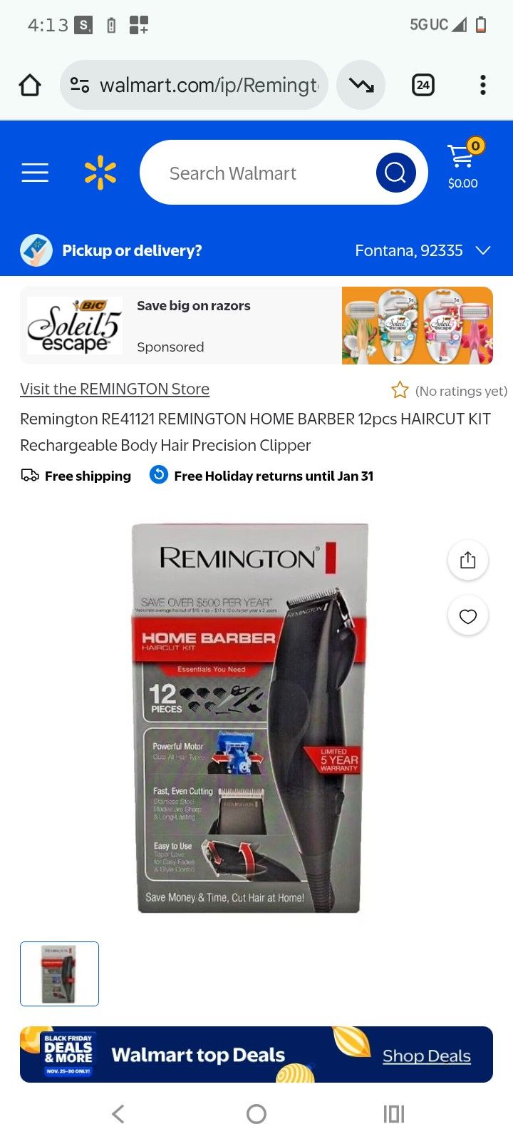 Remington Hair Clippers