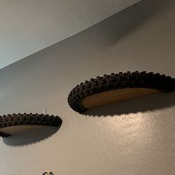 Dirt Bike Shelves 