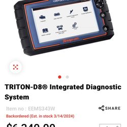 Snap On Triton D8 Scanner