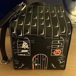 Halloween Haunted House Purse & Wallet