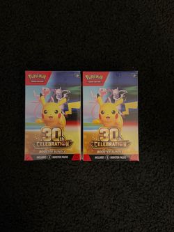 Pokemon 30th Booster Bundles