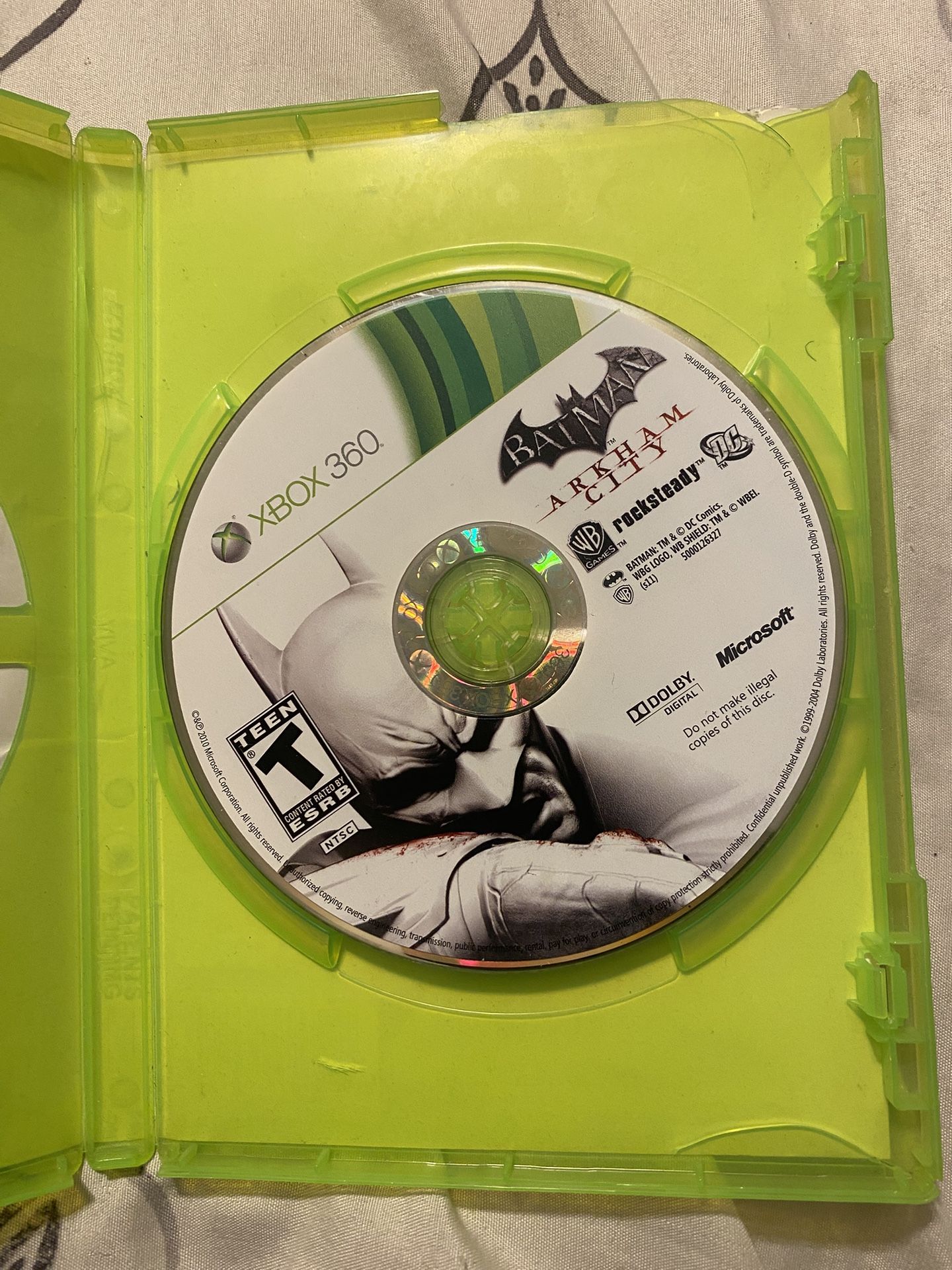 Xbox 360 Batman Arkham City