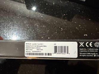 Apple MacBook Pro 15-Inch Replacement Battery A1281