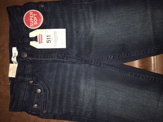 NEW Levi 511 jeans. size 6 boys. new w tags. retails fir $42
