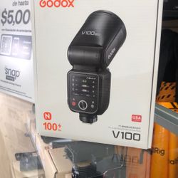 Godox V100 TTL Round Head Flash Nikon