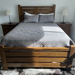 Queen Bedroom Set Solid Wood