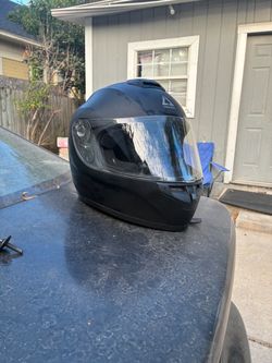 Motorcycle Helmet Black