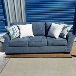 Brand New. Ashley Sofa. Blue. Only 1 Available. $449