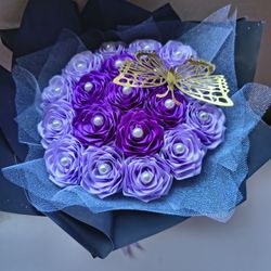 $30 Rosas Eternas Hechas A Mano Perfecta Para Regalar