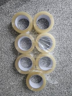 7 Pack of 2 in x 325 ft Packaging Tape Rolls