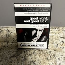 Good Night, and Good Luck (Widescreen Edition)