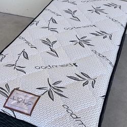 Black Bamboo Twin Size Set 