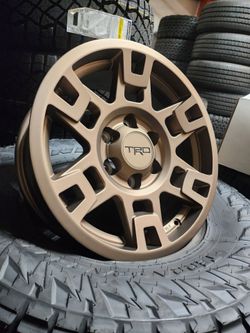 Brand new 17" TOYOTA TRD PRO WHEELS RIMS TIRES 4RUNNER TUNDRA SEQUOIA FJ CRUISER LEXUS GX460 TACOMA