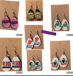 Custom Teardrop Earrings: Personalized Jewelry Gift