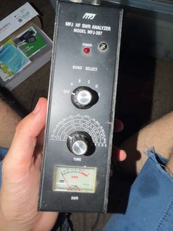 Mfj hf swr analyzer model MFJ – 207