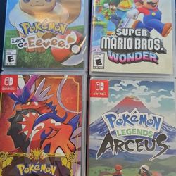 Nintendo Switch Gamss