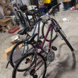2 Ladies Bicycles