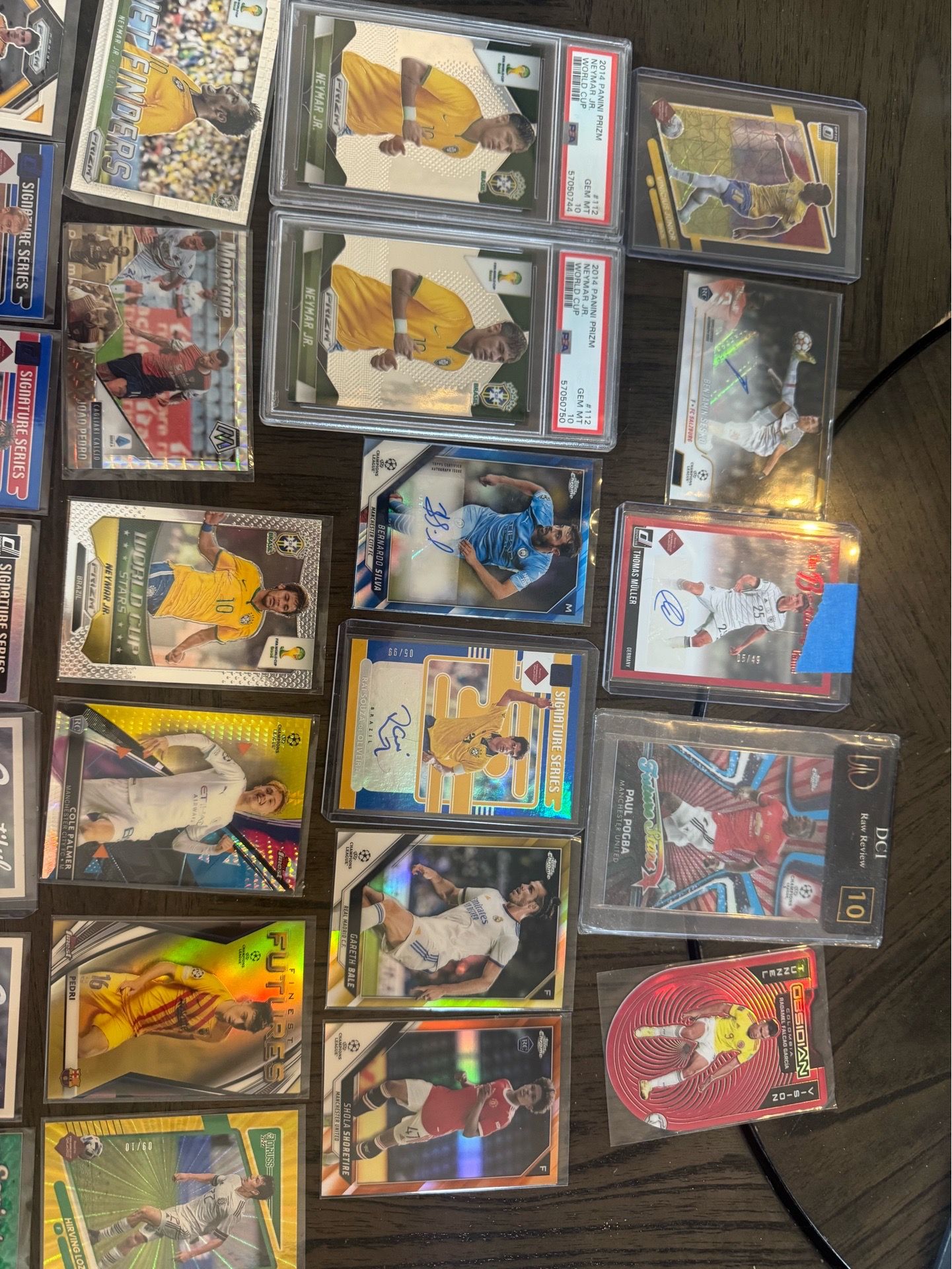 Soccer Card Lot Autos, Relics, Numbered