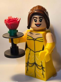 Belle Beauty & the Beast Giant Lego Figure