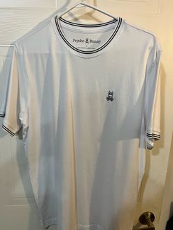 Psycho Bunny White Crew Neck T-Shirt