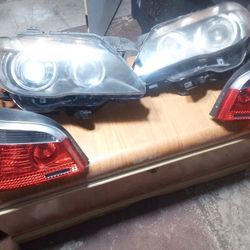 BMW E60 Series Bi-Xenon LED Headlights and LED Taillights 2003-2007