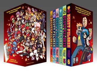 Scott Pilgrim Complete Series Books 1-6 Graphic Novels Manga Anime english Books