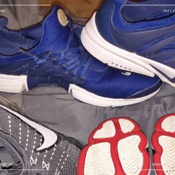 Nike Air Prestos size 10.5 (2 pair ) Green and blue prestos