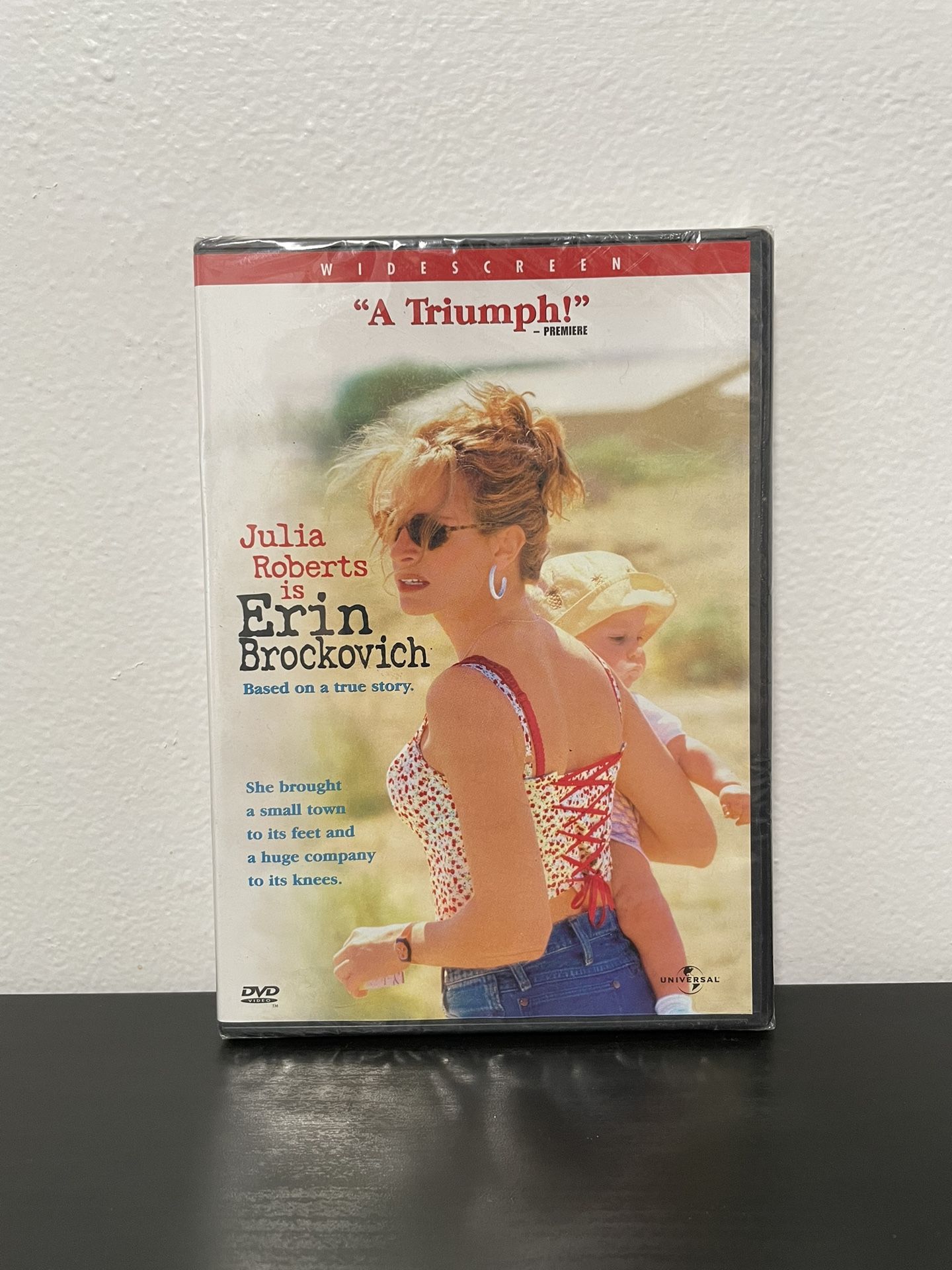 Erin Brockovich DVD Movie NEW SEALED Julia Roberts True Story Y2K 2000