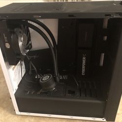 Cyber power PC Case With Master Liquid Lite 120